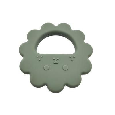 China Eco Friendly Baby Teether Toys Soft BPA Free Baby Teether Food Grade Silicone Teether for sale