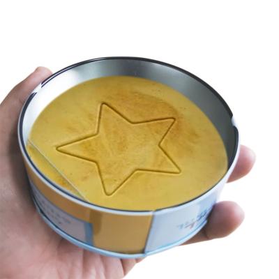 China Gift & Custom Round Tin Can Candy Cookie Tin Craft Factory Food Grade Metal Packaging Biscuit Tin Box For Single Cookies for sale