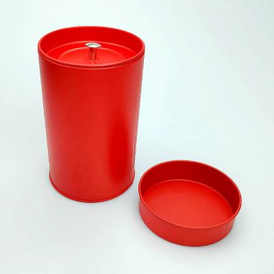 China Gift & Wholesale Tea Tin Container Tea Light Candle Tin Cans With Craft Double Lid for sale