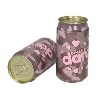 China Gift & Craft cola shaped tin box for underwear package beer can shape tin for T-shirt package custom tin box for sale