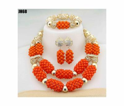 China African brazilian gold jewelry gold plated jewelry for 1 set wholesale price for sale