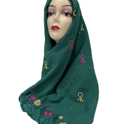 China Wholesale price Chiffon Scarf headties Nigerian headties for african lady matching lace Gele headtie suitable wedding/party for sale