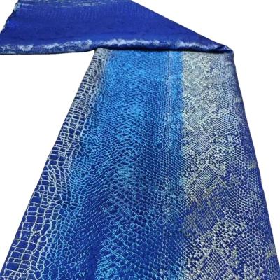 China African Brocade Lace Fabric French Brocade Jacquard 2023 High Quality for Party Wedding dress women clothing for sale