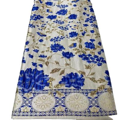 China Wholesale price new Brocade Lace Fabric French Brocade Jacquard african lace fabric Party Wedding dress women clothing for sale