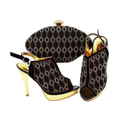 China Schöne Schuhe auf hohem Absatz, italienische Schuhe und Taschen, Lady-Handtasche. zu verkaufen