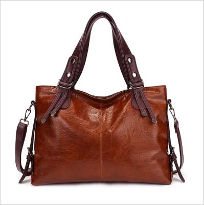 China Hot Selling Amazon Fashion Ladies Purses Leather Women Handbags Shopping Tote Shopping Handbag for sale