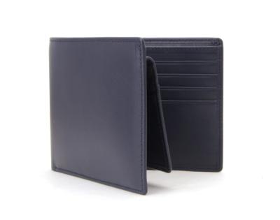 China Anti-theft Customize Logo Retro Wax Business Style Men's Leather Wallet Short Wallet Multi-Card Slot for sale