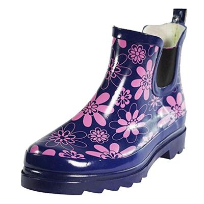 China Safety Recyclable Waterproof Boots For Rainy Season Women Rubber Rain Boots Wholesale for sale