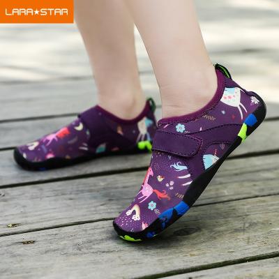 China Breathable Water Barefoot Shoes Outdoor Aqua Shoe Slippers Boys Girls Kids Diving Quick Dry Wading Beach Swimming Shoes for sale