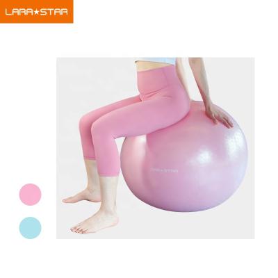 China Anti-shatter Color Stability Yoga Balance Ball PVC Inflatable Exercise Yoga Ball for sale