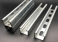 China Electrical Zinc Slotted Strut Channel 41x41 6m Cold Formed Te koop