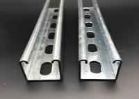 中国 High Strength Strut Rail 41x41 41x21 Slotted Plain Hot Dip Galvanized Unistrut Channel 販売のため