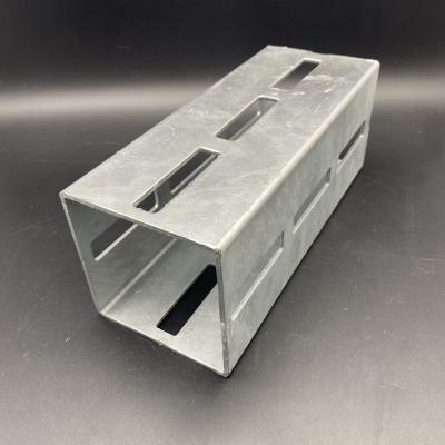 China Heavy Duty Bearing Framing Zinc Plated Square Channel for sale