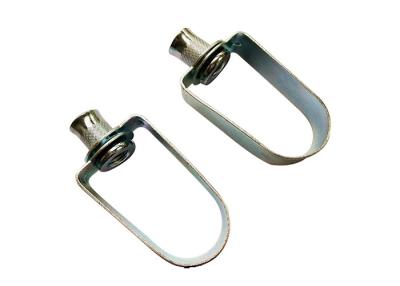 中国 Pipe Loop Hanger Hot Dip Galvanized -1/2'' Strut Channel Loop Hanger 販売のため