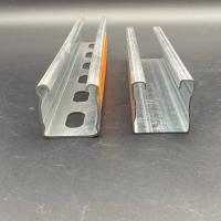 China Electrical Galvanized 41x41 41x21 Slotted Strengthen Unistrut Channel for sale