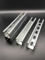 China Wholesale 41x41 41x62 Slotted Plain Strut Channel zu verkaufen