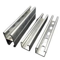 China Factory Supply Carbon Steel q235 Slotted Unistrut Channel Te koop