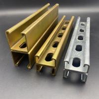 China Tamaño personalizado 41x21 41x62 Zinc amarillo con ranura de espalda a espalda en venta