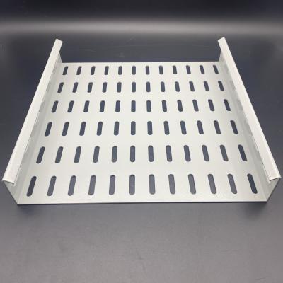 Cina Manufacturer Slotted 300x50x1.2mm Powder Coated Cable Trays in vendita