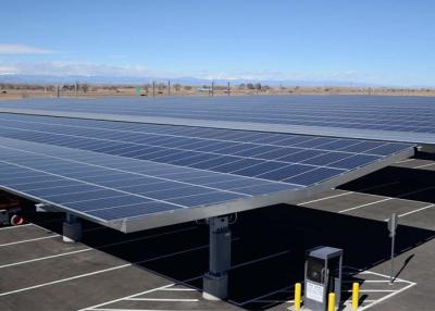 China Energia galvanizada mergulhada quente Kit Hdp Steel do Carport das energias solares à venda