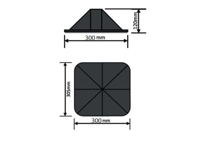 중국 ISO9001 검정 HVAC 이음쇠 반대로 진동 큰 발 체계 판매용