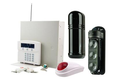 China 8 Zones Intelligent Monitored Burglar Alarm Including 7 Kinds Arming Modes for sale