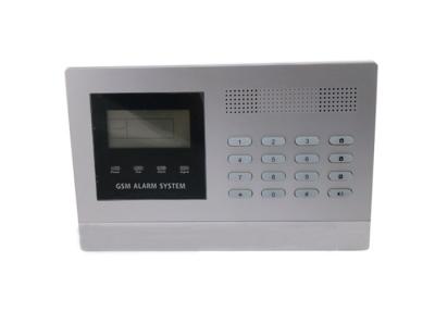 China 8 wired zones + 99 wireless zones GSM Home Alarm Control Panel with LCD Display for sale