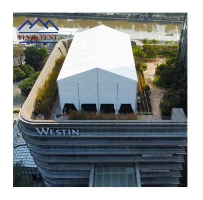 China White Outdoor Party Tent Factory Outlet Exhibition Aluminum Transparent Sporting Event Glass Tent for sale