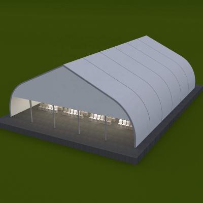 China 2022 Event Tennis Court Soccer Basketball Badminton Field Church TFS Curve Tent For Sports for sale