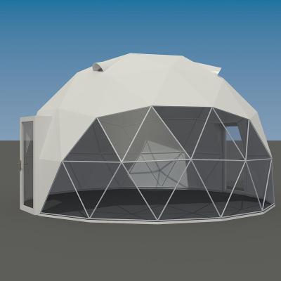 China Exhibiton 6m Diameter Family Camping 2 People Travel Luxury Holiday Resort Geodesic Dome Tent For Sale for sale