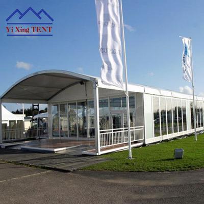 China 20x50m Event Glass Wall Arcum Marquee Event Canopy For All Event With Glass Wall for sale