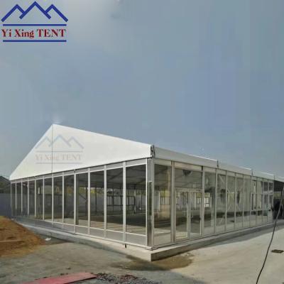 China Outdoor Luxury Event Glass Wall Wedding Party Marquee / Glass Wedding Tent for sale