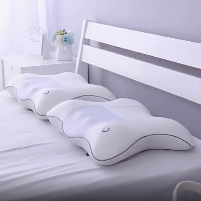 China Hot Sale Home Electric Car Full Body Pressure Activated Waist Neck Massage Cervical Pillow With Heat for sale