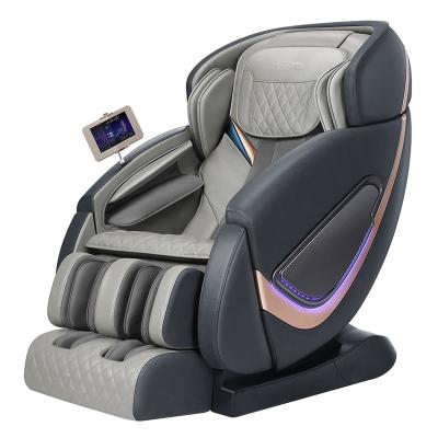 China Body Gravity Massage Chair 4d Heated Air Compression Sleep Massage Chair With 2 Control System Full Body Massage Chair for sale