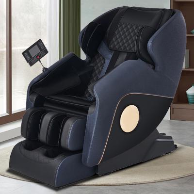 China 2022 Hot Selling Large Luxurious Leather Full Body Massager Chair Commercial 4d Body Massager Chair With Touch Screen for sale