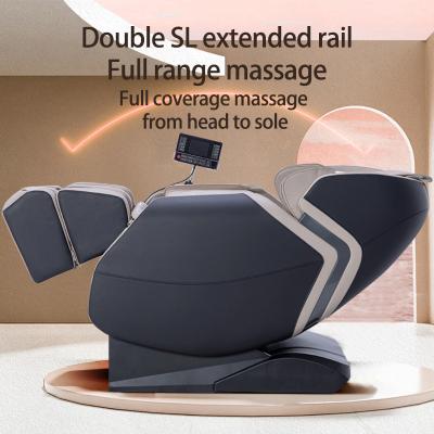 China 2022 4D SL Large Full Body Robot Massage Manipulator Rail Long Body Massage Chair for sale