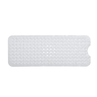 China Sustainable PVC New Arrival Foot Massager Anti-Slip Bathroom Mat With Drain Hole for sale