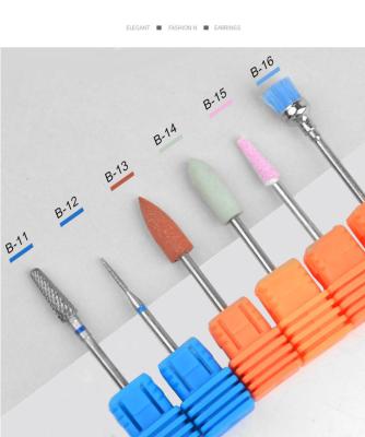 China Cutter Manicure Folder High Quality Ceramic Nail Machine Accessories High Quality Ceramic/Tungsten Drill Nail Tool Bview Ceramic/Tungsten Rotary Power Tools for sale