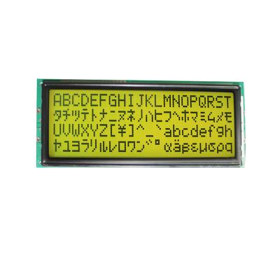 China Chinese character lcd display large size 20x4 character lcm lcd module 146x62.5x11.8mm for sale