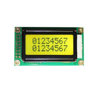 China 8x2 LCD Display Very Small LCD Screen 59*23.66*8.7mm for sale