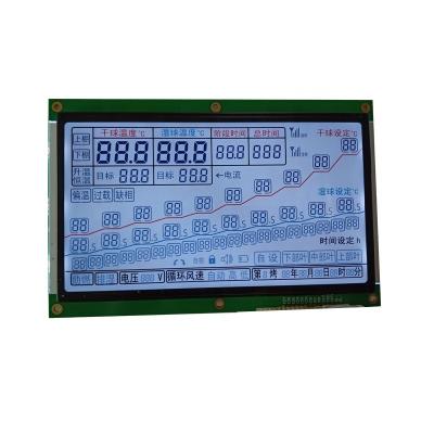 China custom small lcd display monochrome lcd display module for digital voltage meter panel custom size for sale