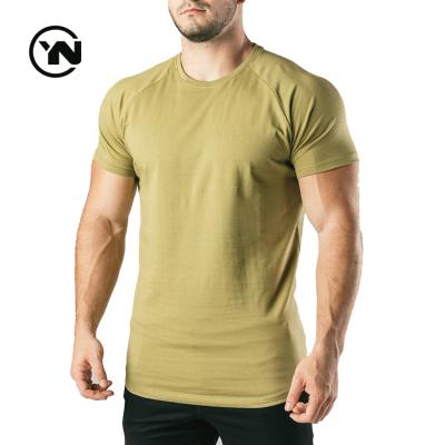 China Fashion High Quality Anti-wrinkle Screen Print Organic Cotton Round Neck Loose Drop Shoulder Sports Quick Dry T-shirts for sale