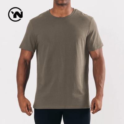 China Anti-Wrinkle Plus Breathable Short Neck Mens Pima Cotton Size Factory Direct Wholesale Empty O Sleeve T-Shirts for sale