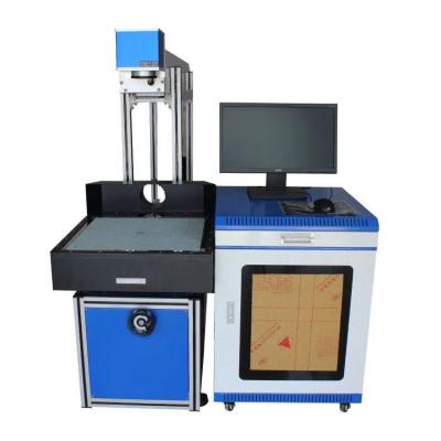 China Laser Marking 100W CO2 Glass Tube Laser Marking Machine For Non Metal Materials for sale