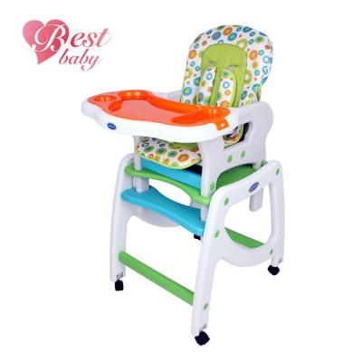 China Modern Baby Eating Seats Children Dining Chair Portable Baby Sitting Plastic Multifunctional Highch Adjustable Baby Highchairs for sale