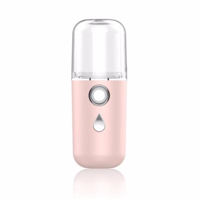 China Car Small MOQ Mini Humidifier Portable Cool Air Handheld Facial Humidifier Custom for sale