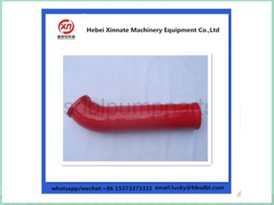 Cina 65Mn And Alloy Steel Concrete Pump Elbow With Straight Pipe in vendita