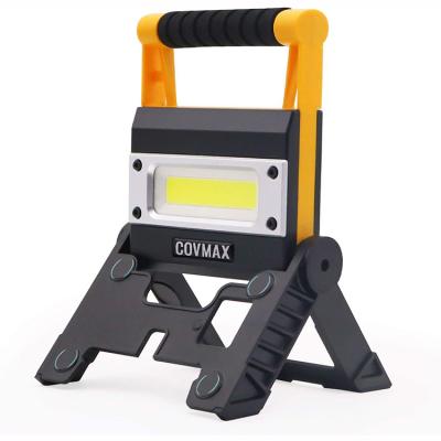 China ABS Portable LED Work Light Magnetic Base And Hook COB Rechargeable Hanging Flood Light Work Light for sale