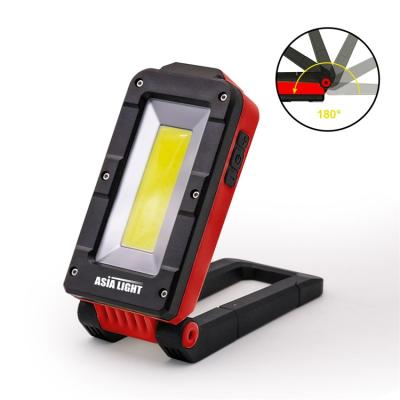 China Portable ROAD LED Work Emergency Light Car Repairing Flashlight USB Rechargeable COB Slewing Work Light for sale