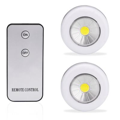 China Modern Wireless COB LED Touch Night Light Remote Control Light for sale